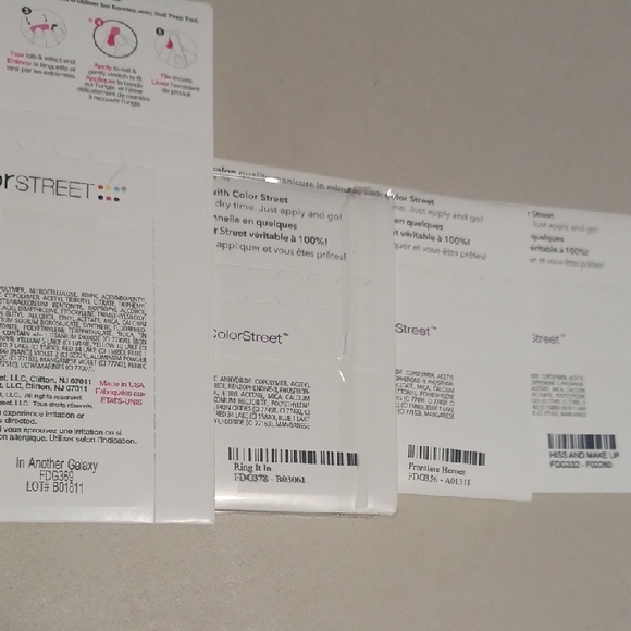 Color Street Glitter and Solid Nail Strips Collection - Picture 6 of 6